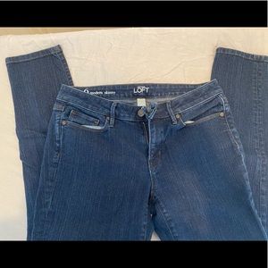 LOFT size 6 skinny jeans